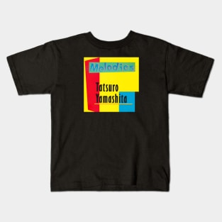 Melodies Album Cover - Tatsuro Yamashita Kids T-Shirt